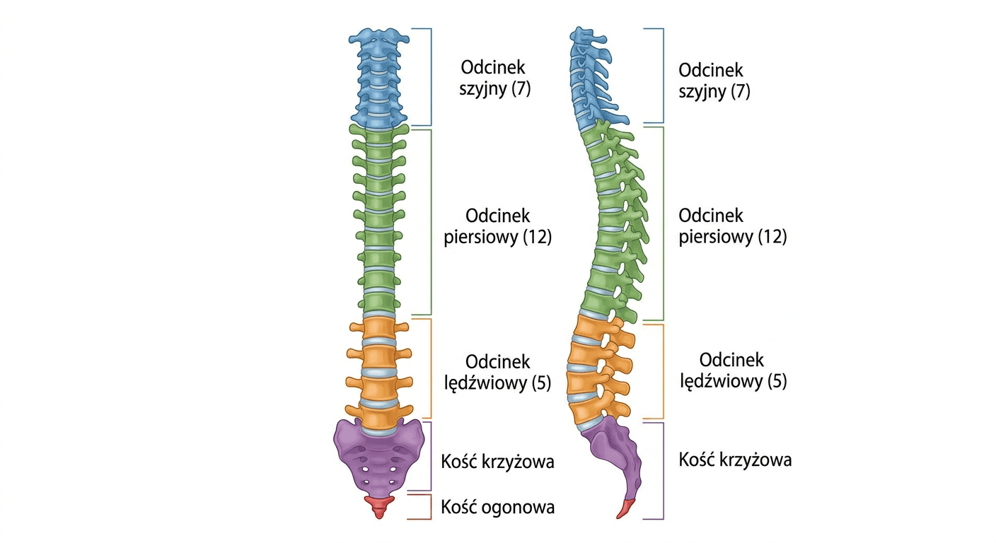 Anatomia kręgosłupa człowieka
