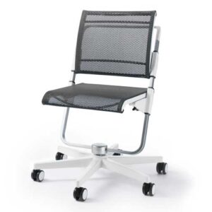 SCOOTER BIAŁY fotel na kółkach