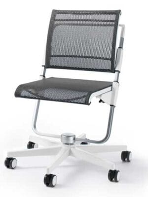 SCOOTER BIAŁY fotel na kółkach