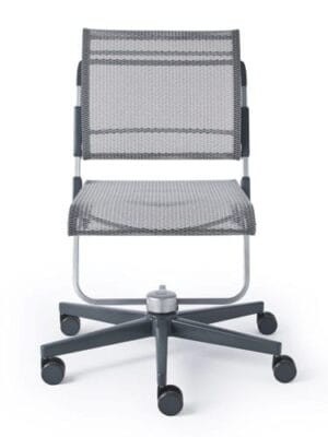 SCOOTER SZARY fotel na kółkach