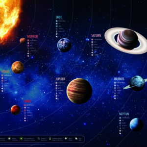 BLOTTING PAD podkładka PLANETS