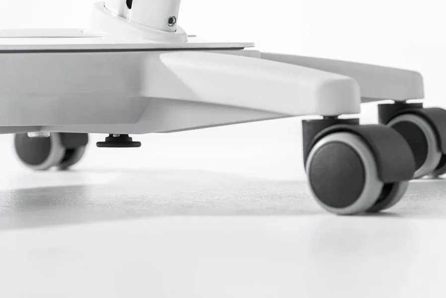 MAXIMO fotel na kółkach TREND biały