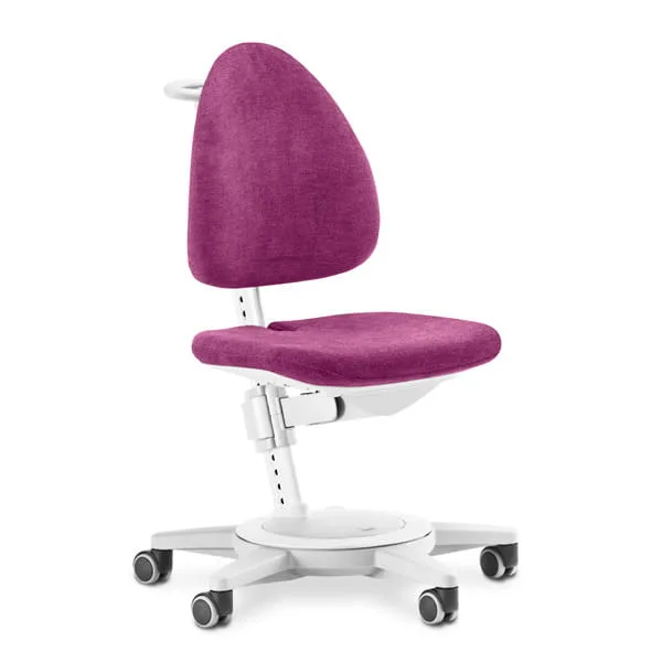 MAXIMO fotel na kółkach TREND biały