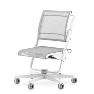 FOTEL NA KÓŁKACH MOLL S6 SZARY