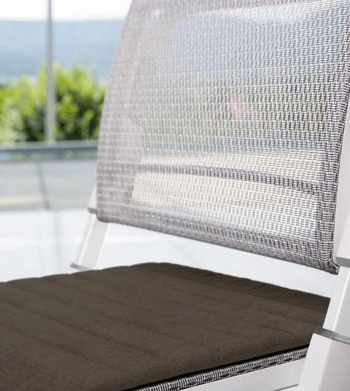 FOTEL NA KÓŁKACH MOLL S6 SZARY