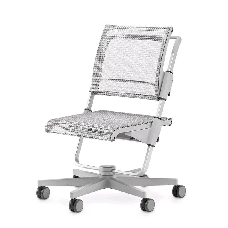 FOTEL NA KÓŁKACH MOLL S6 SZARY