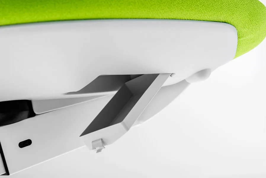 MAXIMO fotel na kółkach TREND szary