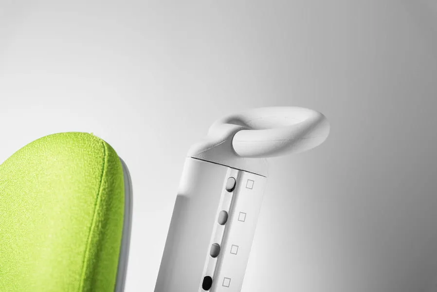 MAXIMO fotel na kółkach biały różne tapicerki