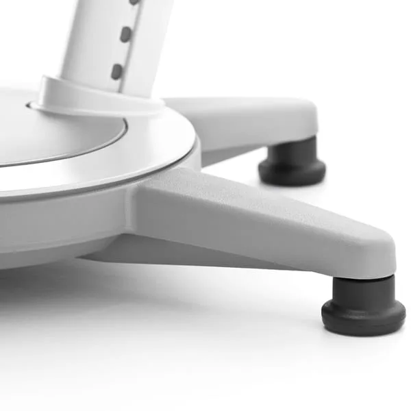 MAXIMO fotel na kółkach biały różne tapicerki