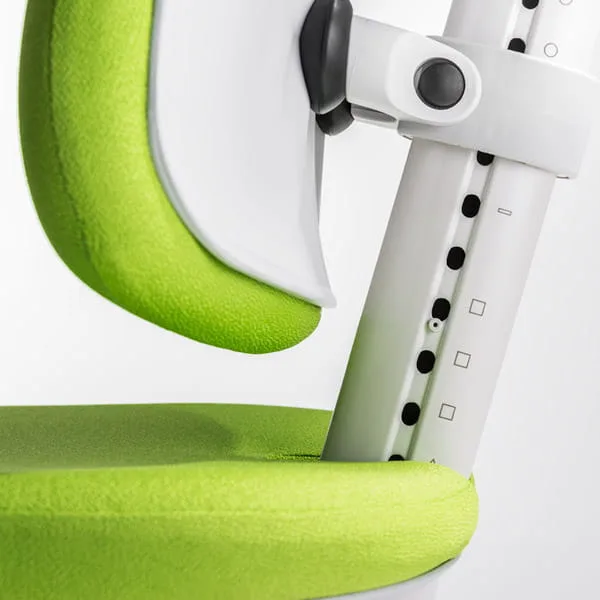 MAXIMO fotel na kółkach biały różne tapicerki