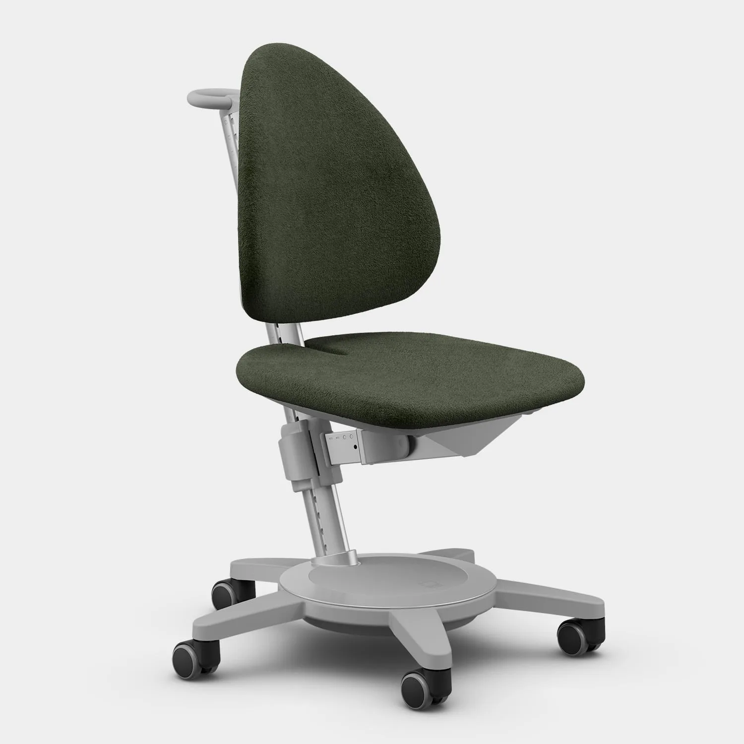 MAXIMO fotel na kółkach TED szary