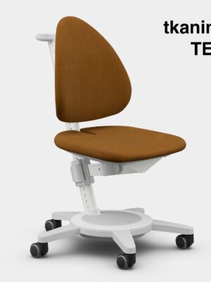 MAXIMO fotel na kółkach TED biały