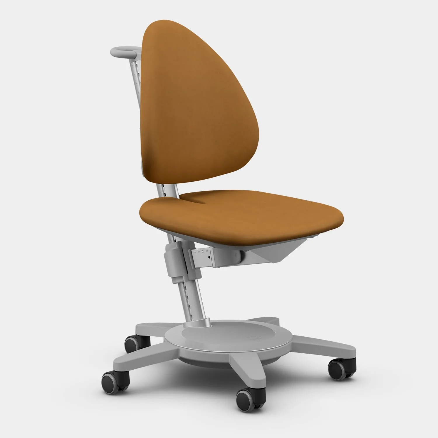 MAXIMO fotel na kółkach szary różne tapicerki