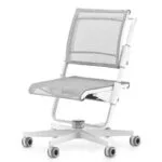 FOTEL NA KÓŁKACH MOLL S6 BIAŁY Ekspo