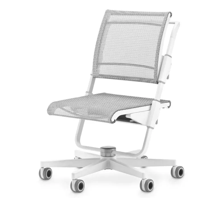 FOTEL NA KÓŁKACH MOLL S6 BIAŁY Ekspo