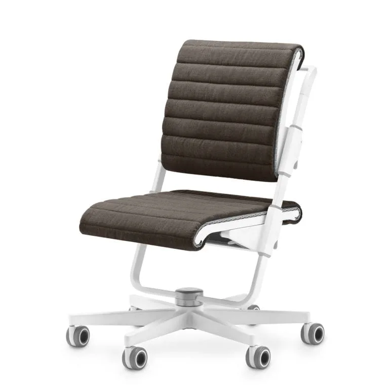 FOTEL NA KÓŁKACH MOLL S6 BIAŁY Ekspo