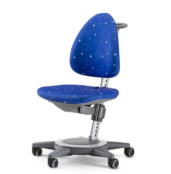 MAXIMO fotel na kółkach TED szary