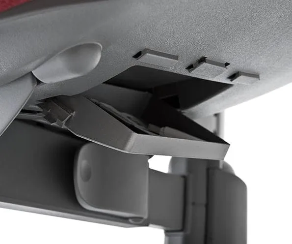 MAXIMO fotel na kółkach TED biały