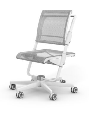 FOTEL NA KÓŁKACH MOLL S6 SZARY